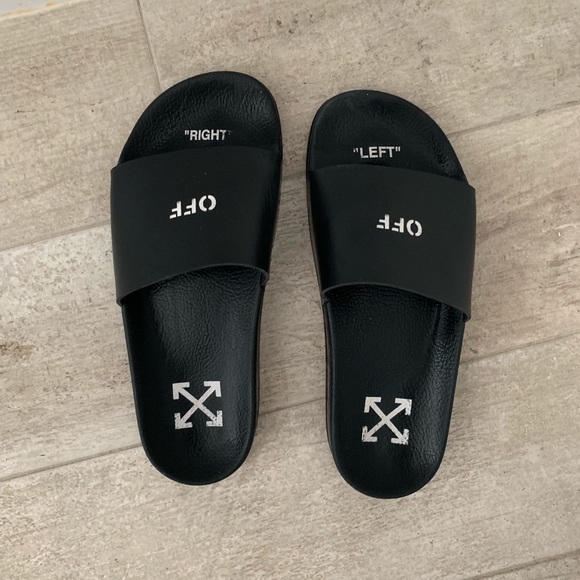 off white flip flops womens
